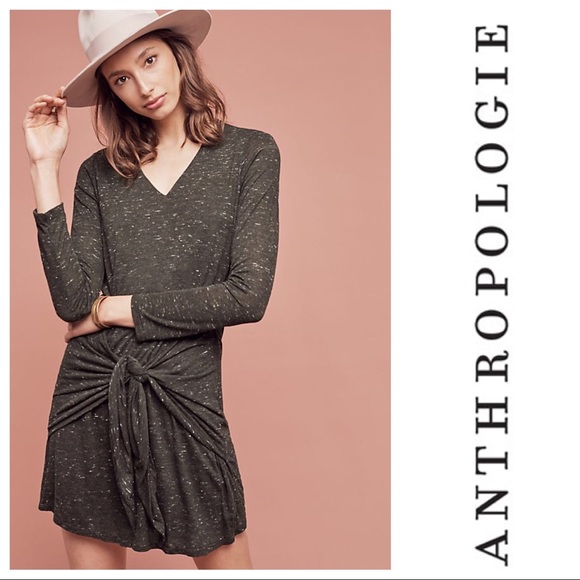 coast dark green dress